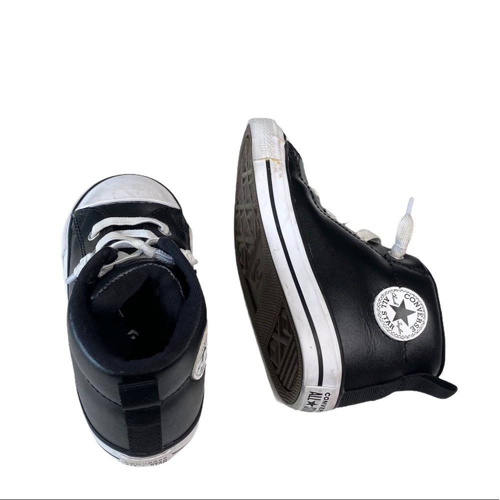 Converse โข๏ธ โช All Star Mid Top Leather Sneaker โช - Picture 14 of 16